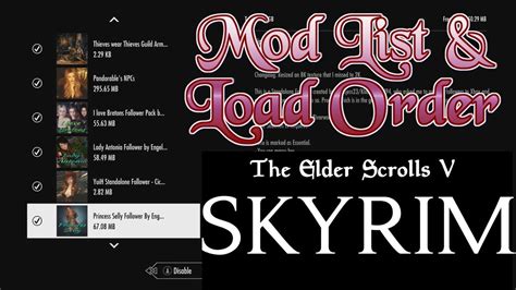 It enhances mountains, cliffs, dungeons, ruins, and more with top-shelf textures and parallax meshes. . Skyrim xbox series x mod load order 2022